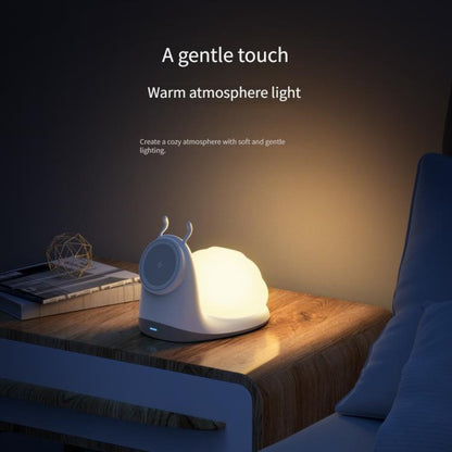 W11 Multifunctional Magnetic Wireless Charger with Night Light(White) - Wireless Charger by buy2fix | Online Shopping UK | buy2fix