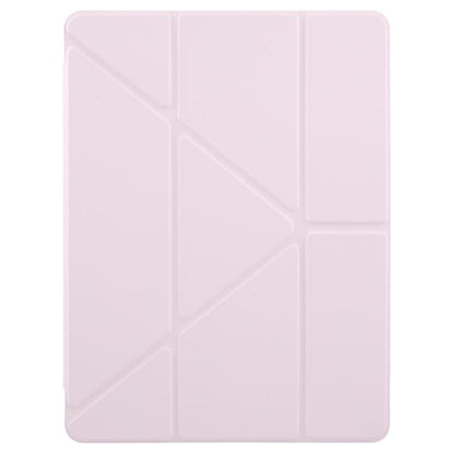 For iPad mini 6 / mini 2024 ZGA Genre Series Y-Fold Leather Tablet Case with Pen Slot(Pink) - iPad mini 2024 Cases by ZGA | Online Shopping UK | buy2fix
