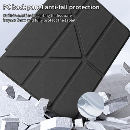For iPad mini 6 / mini 2024 ZGA Genre Series Y-Fold Leather Tablet Case with Pen Slot(Blue) - iPad mini 2024 Cases by ZGA | Online Shopping UK | buy2fix