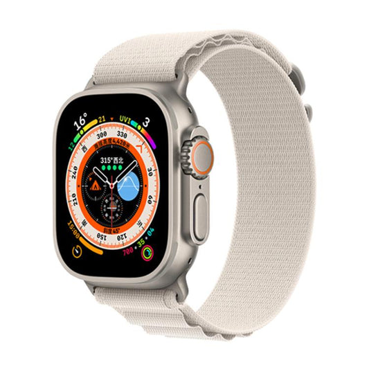For Apple Watch 42mm / 41mm / 40mm / 38mm Kalebol Aline Nylon Loop Watch Band(Starlight) - Watch Bands by Kalebol | Online Shopping UK | buy2fix