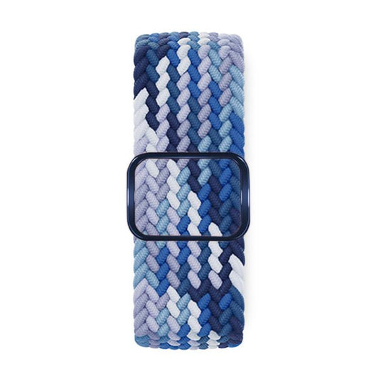 For Apple Watch 42mm / 41mm / 40mm / 38mm Kalebol Eight Buckle Nylon Braided Watch Band(Blueberry) - Watch Bands by Kalebol | Online Shopping UK | buy2fix