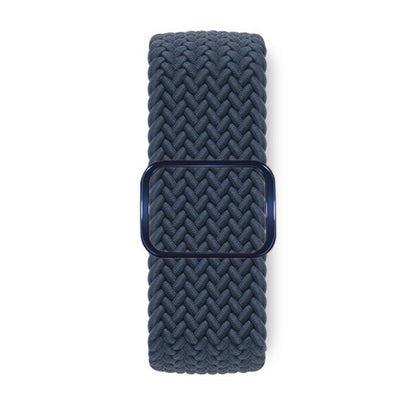 For Apple Watch 42mm / 41mm / 40mm / 38mm Kalebol Eight Buckle Nylon Braided Watch Band(Dark Blue) - Watch Bands by Kalebol | Online Shopping UK | buy2fix