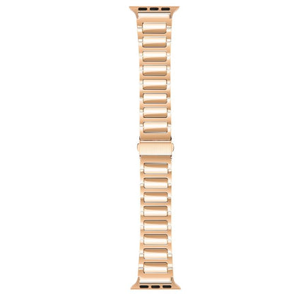 For Apple Watch 42mm / 41mm / 40mm / 38mm Kalebol Tooling Metal Zinc Alloy Watch Band(Rose Gold) - Watch Bands by Kalebol | Online Shopping UK | buy2fix