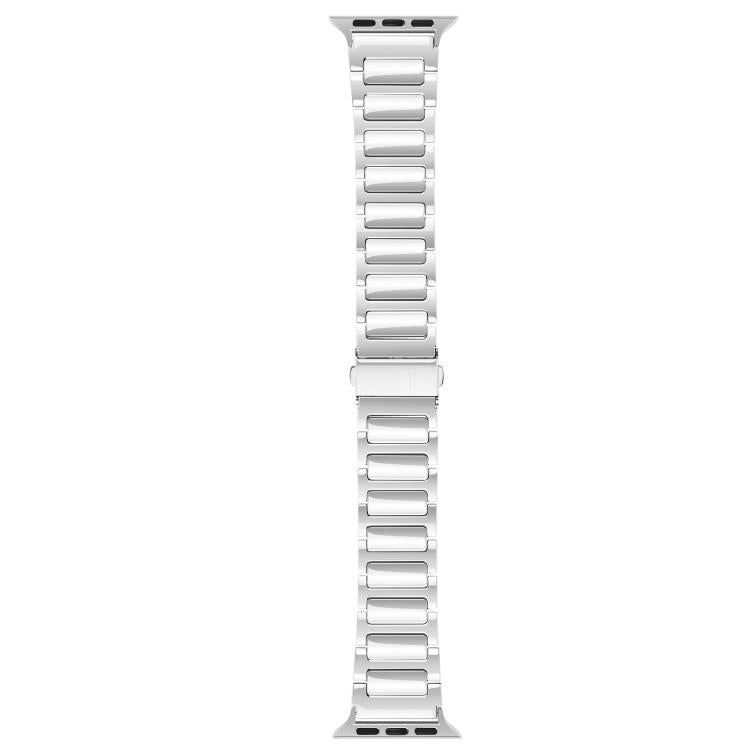 For Apple Watch 42mm / 41mm / 40mm / 38mm Kalebol Tooling Metal Zinc Alloy Watch Band(Silver) - Watch Bands by Kalebol | Online Shopping UK | buy2fix