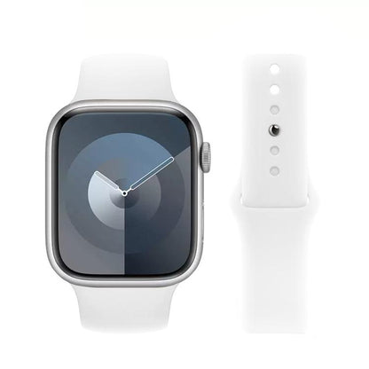 For Apple Watch 42mm / 41mm / 40mm / 38mm Kalebol Reverse Buckle Silicone Watch Band(White) - Watch Bands by Kalebol | Online Shopping UK | buy2fix