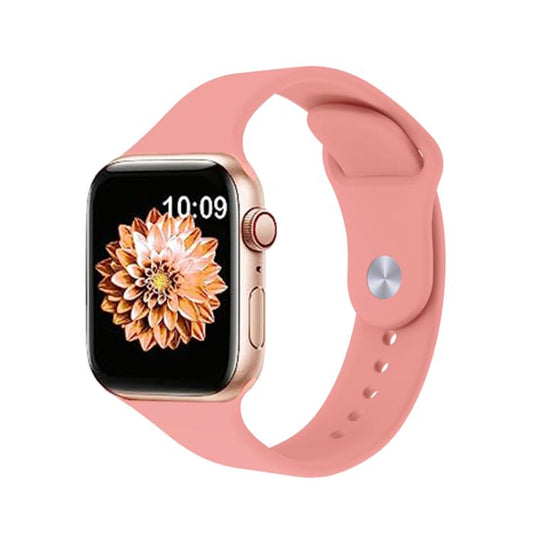 For Apple Watch 42mm / 41mm / 40mm / 38mm Kalebol Reverse Buckle Silicone Watch Band(Watermelon Red) - Watch Bands by Kalebol | Online Shopping UK | buy2fix