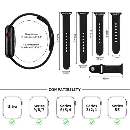 For Apple Watch 42mm / 41mm / 40mm / 38mm Kalebol Reverse Buckle Silicone Watch Band(Orange) - Watch Bands by Kalebol | Online Shopping UK | buy2fix