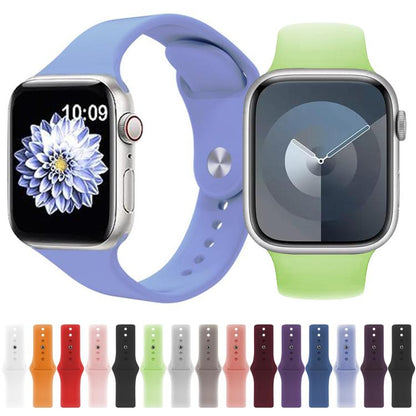 For Apple Watch 42mm / 41mm / 40mm / 38mm Kalebol Reverse Buckle Silicone Watch Band(Orange) - Watch Bands by Kalebol | Online Shopping UK | buy2fix