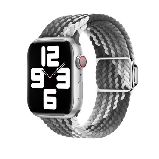 For Apple Watch 46mm / 49mm / 45mm / 44mm Kalebol Nylon Loop Magnetic Buckle Watch Band(Dark Chocolate) - Watch Bands by Kalebol | Online Shopping UK | buy2fix
