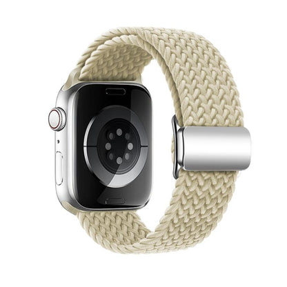 For Apple Watch 42mm / 41mm / 40mm / 38mm Kalebol Nylon Loop Magnetic Buckle Watch Band(Starlight) - Watch Bands by Kalebol | Online Shopping UK | buy2fix