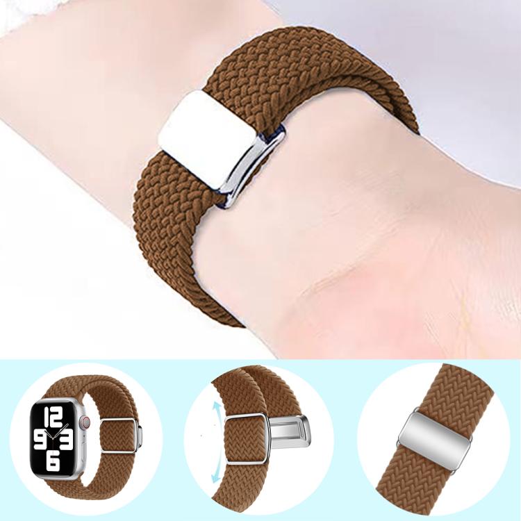 For Apple Watch 42mm / 41mm / 40mm / 38mm Kalebol Nylon Loop Magnetic Buckle Watch Band(Colorful) - Watch Bands by Kalebol | Online Shopping UK | buy2fix