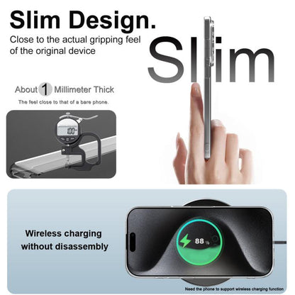 For iPhone Air imak UX-5 Series Super Slim Transparent Shockproof TPU Protective Case(Transparent) - iPhone Air Cases by imak | Online Shopping UK | buy2fix