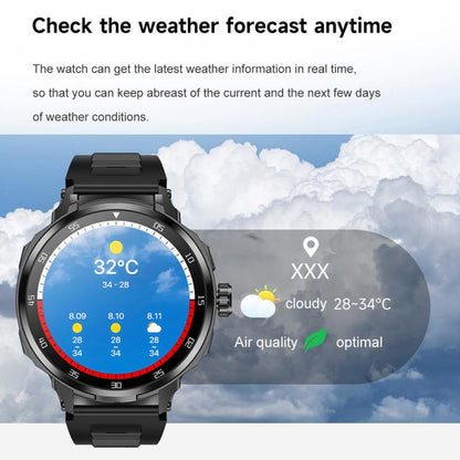 D11 1.46 inch 2 in 1 Bluetooth Earphone Smart Watch, Support Bluetooth Call / NFC / Heart Rate(Green) - Smart Watches by buy2fix | Online Shopping UK | buy2fix