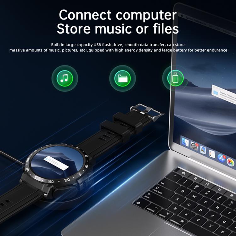 Q10 Dual-mode Bluetooth Headphones Smart Watch,1.52 inch, Support Bluetooth Call / Heart Rate(Black) - Smart Watches by buy2fix | Online Shopping UK | buy2fix