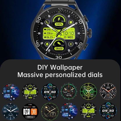 Q11 Dual-mode Bluetooth Headphones Smart Watch,1.58 inch, Support Bluetooth Call / Heart Rate(Black) - Smart Watches by buy2fix | Online Shopping UK | buy2fix