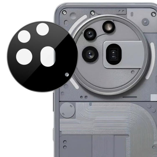 For Nothing Phone 3a Pro 5G IMAK Rear Camera Lens Glass Film Black Version