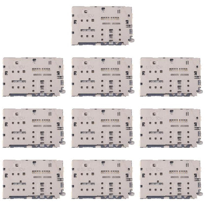 For Galaxy Galaxy A7 2016 SM-A710 10pcs Original SIM + Micro SD Card Reader - Others by buy2fix | Online Shopping UK | buy2fix