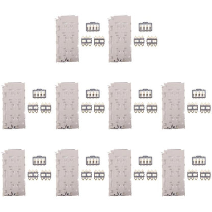 For Galaxy A10 SM-A105 10pcs Original SIM + Micro SD Card Reader - Others by buy2fix | Online Shopping UK | buy2fix
