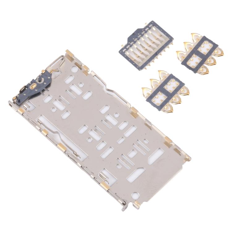 For Galaxy A10 SM-A105 10pcs Original SIM + Micro SD Card Reader - Others by buy2fix | Online Shopping UK | buy2fix