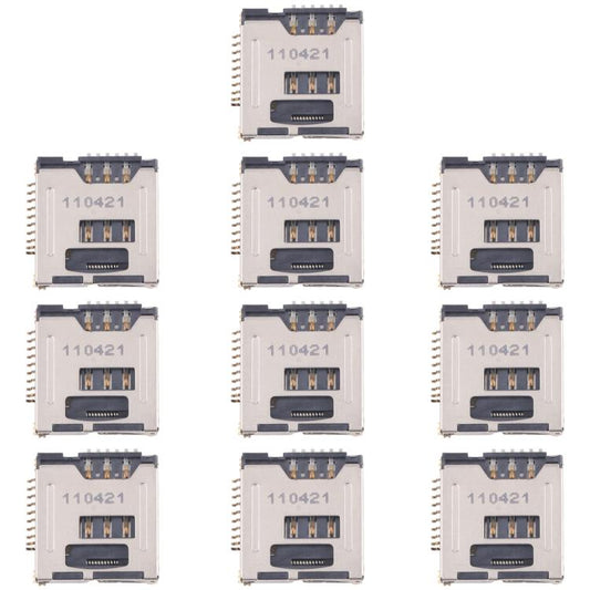 For Samsung S5230 / S5233 10pcs Original SIM Card Reader - Others by buy2fix | Online Shopping UK | buy2fix