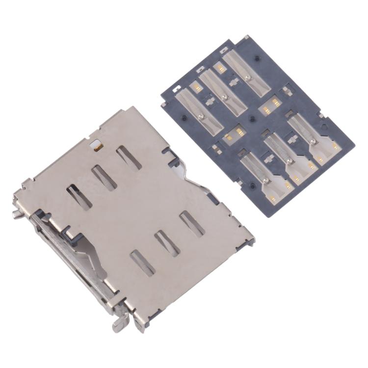 For Galaxy S22 Ultra 5G SM-S908 10pcs Original SIM Card Reader -  by buy2fix | Online Shopping UK | buy2fix