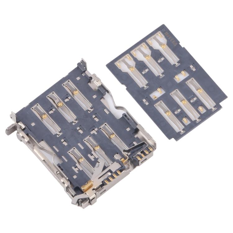 For Galaxy S22 Ultra 5G SM-S908 10pcs Original SIM Card Reader -  by buy2fix | Online Shopping UK | buy2fix