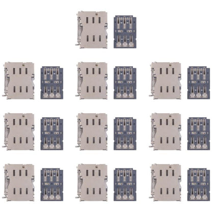 For Galaxy S23 Ultra 5G SM-S918 10pcs Original SIM Card Reader -  by buy2fix | Online Shopping UK | buy2fix