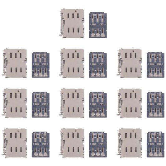 For Galaxy S24 Ultra SM-S928 10pcs Original SIM Card Reader - Others by buy2fix | Online Shopping UK | buy2fix