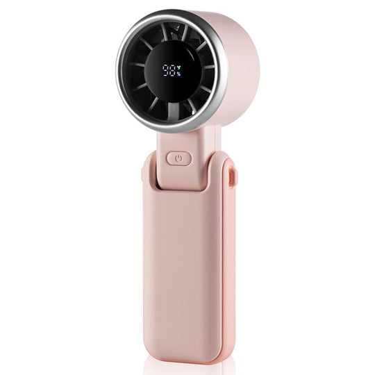 H03 High Speed Handheld Folding Fan(Pink)