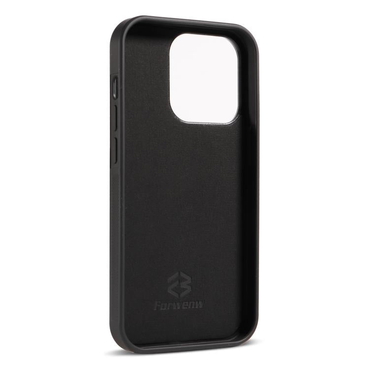 For iPhone 14 Pro Forwenw F5 Series Integrated Card Bag Phone Case(Blue) - iPhone 14 Pro Cases by Forwenw | Online Shopping UK | buy2fix