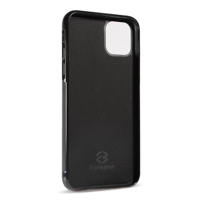 For iPhone 11 Forwenw F5 Series Integrated Card Bag Phone Case(Blue) - iPhone 11 Cases by Forwenw | Online Shopping UK | buy2fix