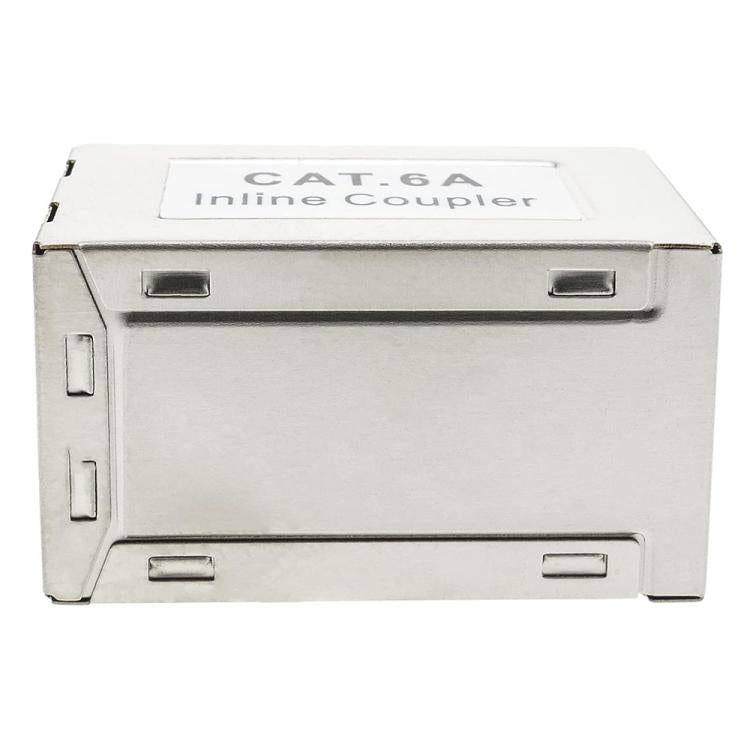 RJ45 Coupler Shielded Ethernet Cable Extender, Model:CAT6A - Broadband Amplifiers by buy2fix | Online Shopping UK | buy2fix