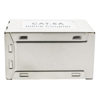 RJ45 Coupler Shielded Ethernet Cable Extender, Model:CAT6A - Broadband Amplifiers by buy2fix | Online Shopping UK | buy2fix