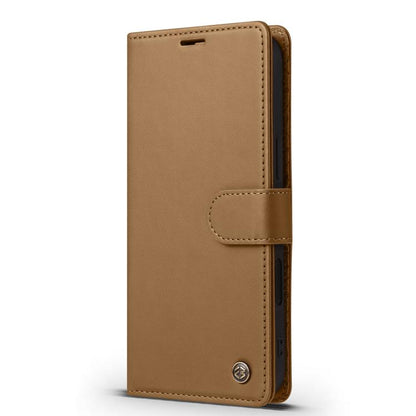 For iPhone 16 Forwenw F6 Series RFID Leather Phone Case(Brown) - iPhone 16 Cases by Forwenw | Online Shopping UK | buy2fix