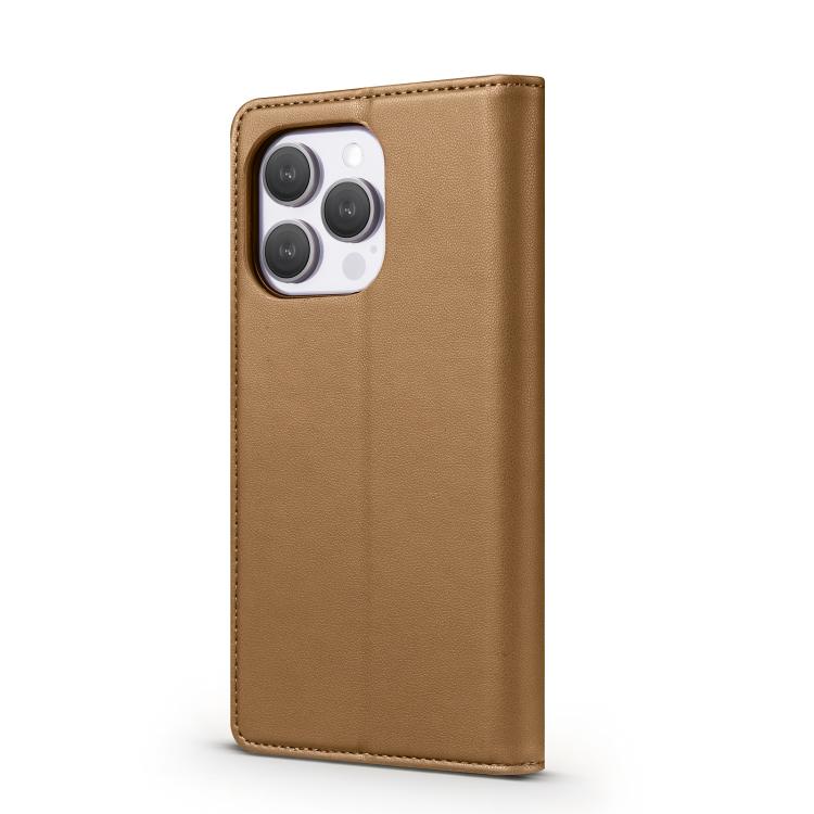 For iPhone 13 Pro Max Forwenw F6 Series RFID Leather Phone Case(Brown) - iPhone 13 Pro Max Cases by Forwenw | Online Shopping UK | buy2fix