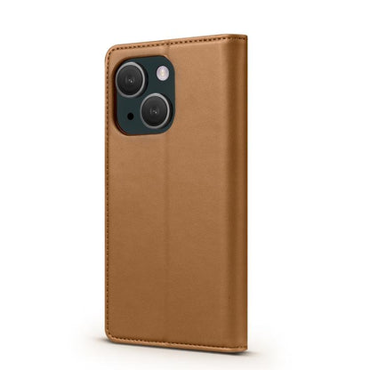 For iPhone 13 Forwenw F6 Series RFID Leather Phone Case(Brown) - iPhone 13 Cases by Forwenw | Online Shopping UK | buy2fix