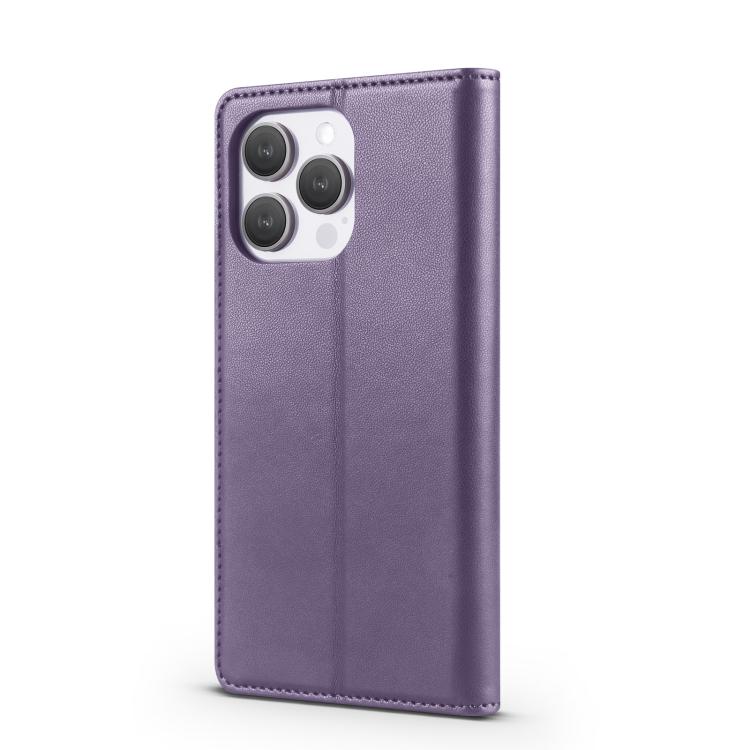 For iPhone 12 / 12 Pro Forwenw F6 Series RFID Leather Phone Case(Purple) - iPhone 12 / 12 Pro Cases by Forwenw | Online Shopping UK | buy2fix