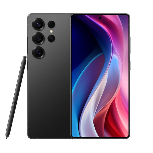 F102 / S25 Ultra, 4GB+64GB, 6.75 inch Android 11 MTK6762 Octa Core, Network: 4G, Dual SIM, Support Wireless Charging, Plug:EU Plug(Titanium Black) -  by buy2fix | Online Shopping UK | buy2fix