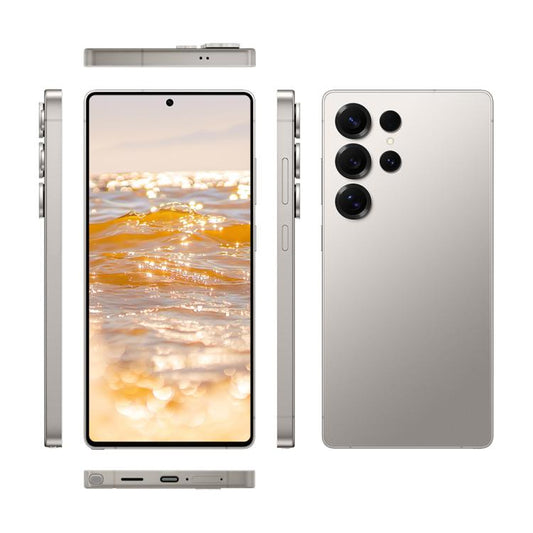 F102 / S25 Ultra, 4GB+64GB, 6.75 inch Android 11 MTK6762 Octa Core, Network: 4G, Dual SIM, Support Wireless Charging, Plug:US Plug(Titanium Grey) -  by buy2fix | Online Shopping UK | buy2fix