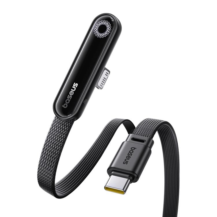 Baseus MVP Series 3 20W Type-C to 8 Pin Fast Charging Data Cable, Length: 2m(Black) - 2 in 1 Cable by buy2fix | Online Shopping UK | buy2fix