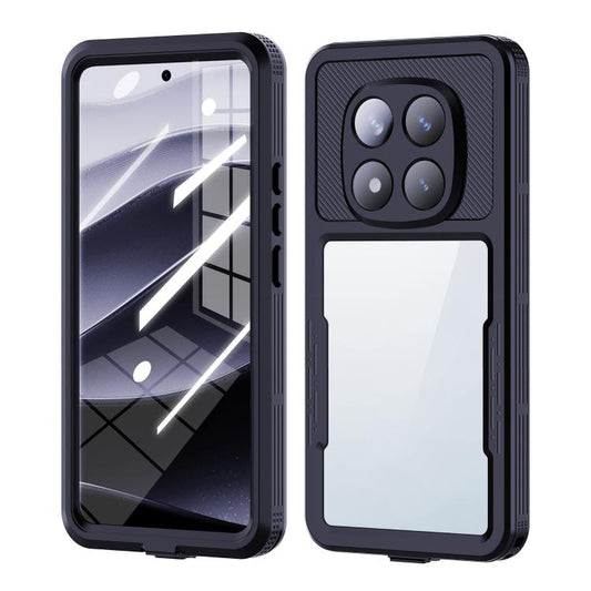For Redmi Note 14 Pro 5G RedPepper Mars Series IP68 Waterproof Phone Case(Black) - Note 14 Pro Cases by RedPepper | Online Shopping UK | buy2fix