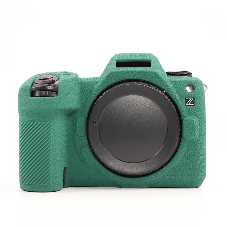 For Nikon Z6III Litchi Texture Soft Silicone Protective Case(Green) - Protective Case by buy2fix | Online Shopping UK | buy2fix