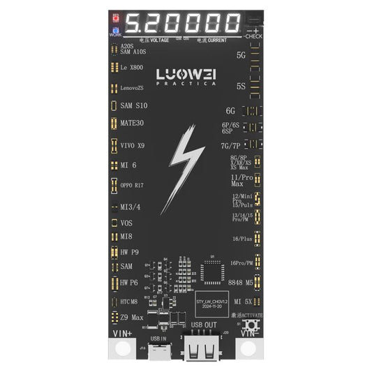 LUOWEI LW-B03 Battery Fast Charging Activation Board for iPhone/Android - Dust Remove Tool by LUOWEI | Online Shopping UK | buy2fix