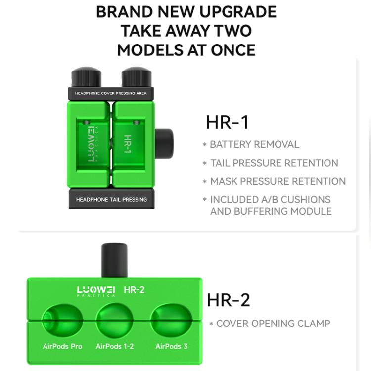 LUOWEI LW-HR Earphone Repair Precision Fixture Set - Repair Fixture by LUOWEI | Online Shopping UK | buy2fix