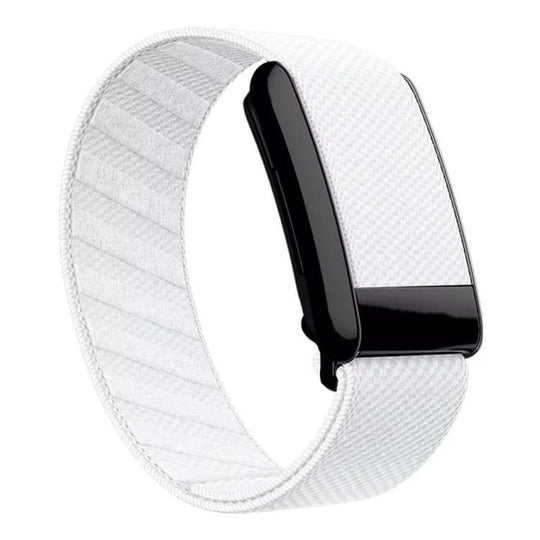 For WHOOP 4.0 Elastic Nylon Watch Band(White)