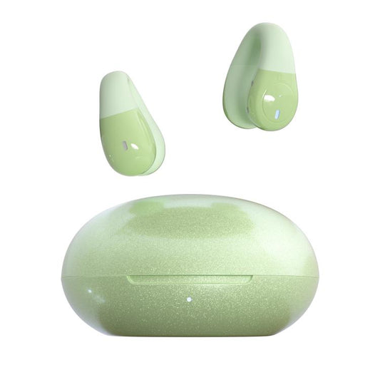 F13 Ear-Hook Noise Reduction 13mm Moving Coil HIFI BT 5.4 Wireless Earphones(Green) - Bluetooth Earphone by buy2fix | Online Shopping UK | buy2fix