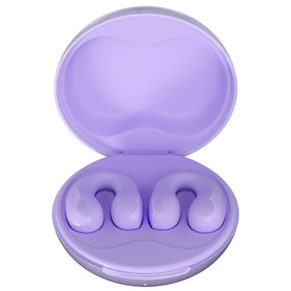 F13 Ear-Hook Noise Reduction 13mm Moving Coil HIFI BT 5.4 Wireless Earphones(Purple) - Bluetooth Earphone by buy2fix | Online Shopping UK | buy2fix