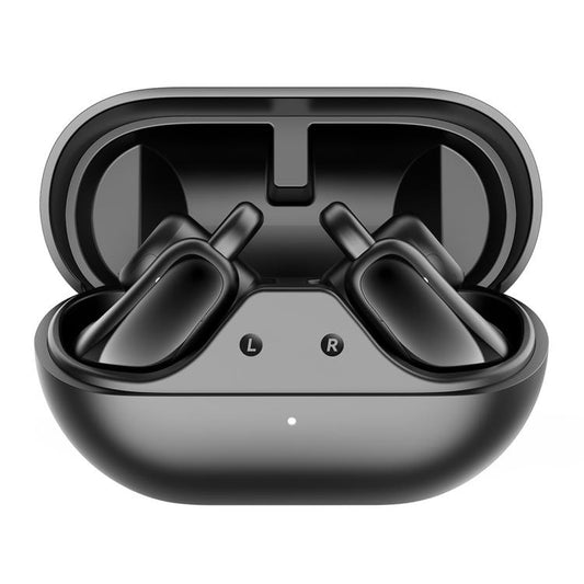 F18 Ear-Hook ANC Noise Reduction Air Conduction HIFI BT 5.4 Wireless Earphones(Black) - Bluetooth Earphone by buy2fix | Online Shopping UK | buy2fix