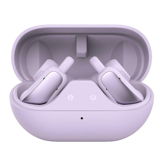 F18 Ear-Hook ANC Noise Reduction Air Conduction HIFI BT 5.4 Wireless Earphones(Purple)