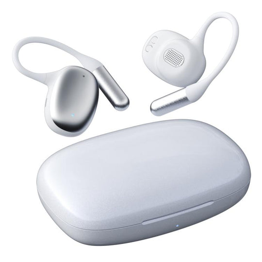 F20 Ear-Hook ANC Noise Reduction BT 5.4 IPX5 Wireless Earphones(White)